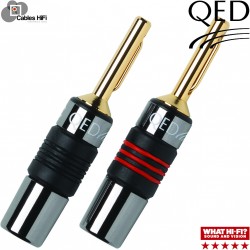 Qed Airloc Fiche métal 4mm (lot de 4) Qed Airloc Fiche métal 4mm (lot de 4)