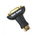 Real Cable - HDMI.M/DVI.F - Adaptateur HDMI Mâle / DVI Femelle