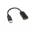 Real Cable - HDMI.F/DP.M - Adaptateur DisplayPort mâle vers HDMI femelle