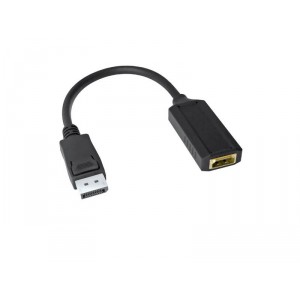Real Cable - HDMI.F/DP.M - Adaptateur DisplayPort M vers HDMI F