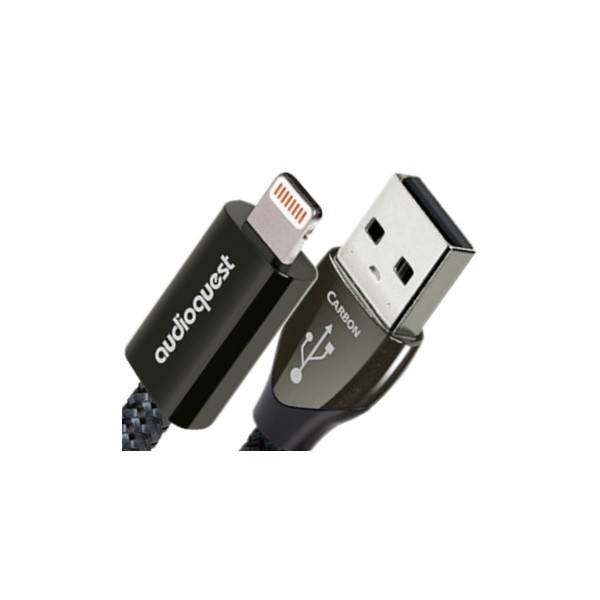 Audioquest Carbon USB Lightning CablesHiFi.fr